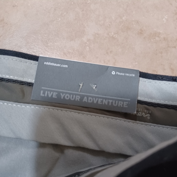 Eddie Bauer Size 44W Pants for Men CLASSIC/STRAIGHT Navy - Picture 2 of 5